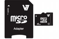 4GB Micro SDHC Class 4 + Adapter Store / transport photos, video and data - VAMSDH4GCL4R-1N IM-04 VAMSDH4GCL4R-1N